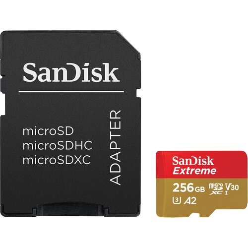 Karta pamięci SANDISK Extreme microSDXC 256GB