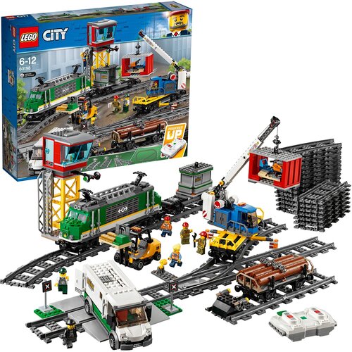 LEGO 60198 City Pociąg towarowy