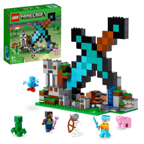 LEGO 21244 Minecraft Bastion miecza