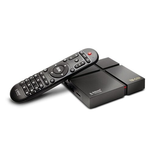 Odtwarzacz multimedialny 4K SAVIO TV Box Gold TB-G01