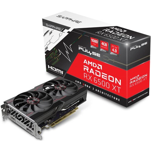 Karta graficzna SAPPHIRE Radeon RX 6500XT Pulse 4GB